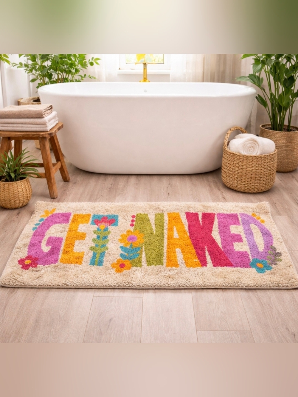 Natural Life Bath Runner